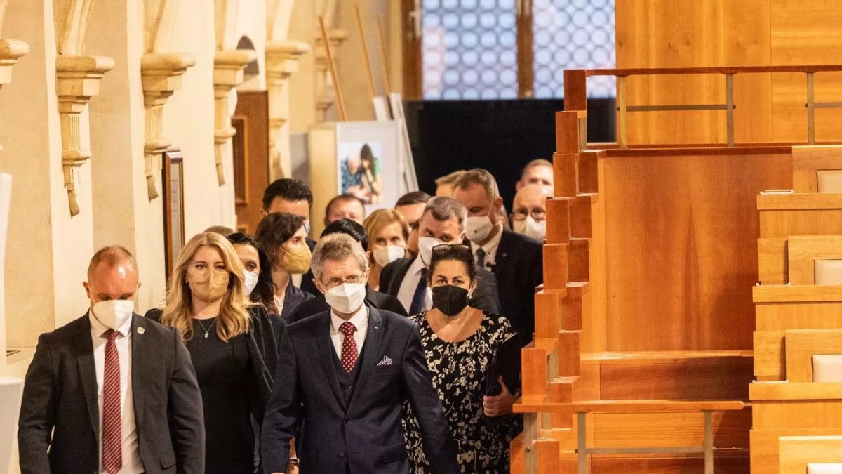 Zuzana Čaputová na návštěvě České republiky