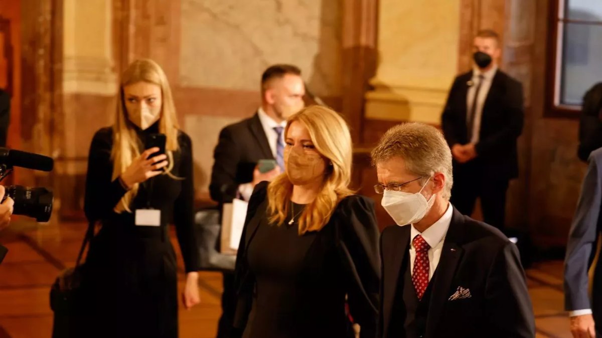 Zuzana Čaputová na návštěvě České republiky