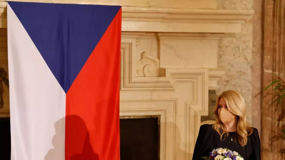 Zuzana Čaputová na návštěvě České republiky