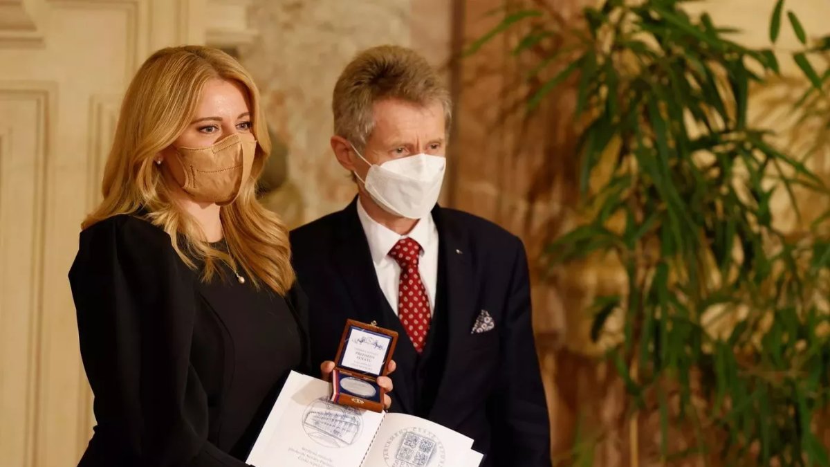 Zuzana Čaputová na návštěvě České republiky