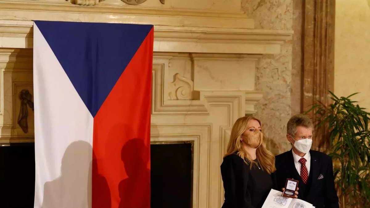 Zuzana Čaputová na návštěvě České republiky