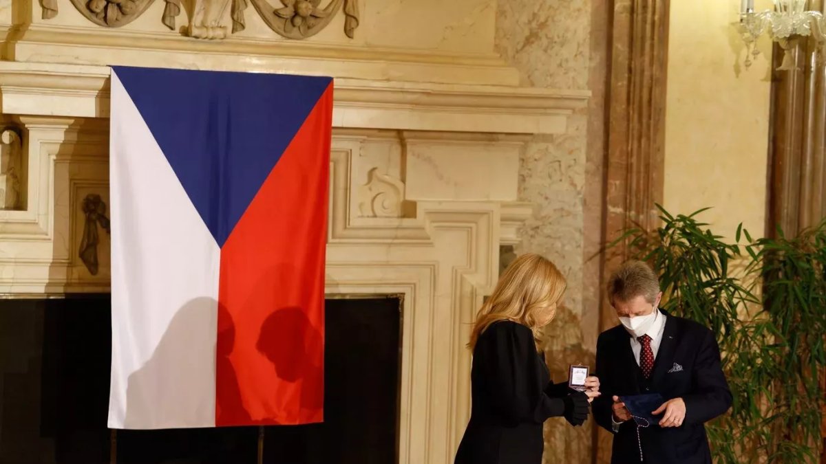 Zuzana Čaputová na návštěvě České republiky