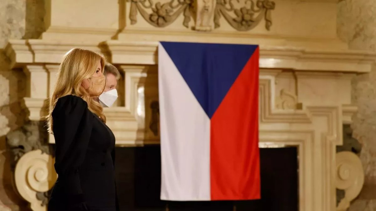 Zuzana Čaputová na návštěvě České republiky