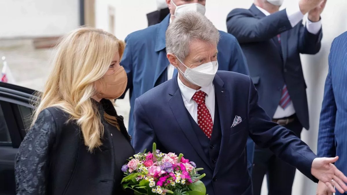 Zuzana Čaputová a Miloš Vystrčil.