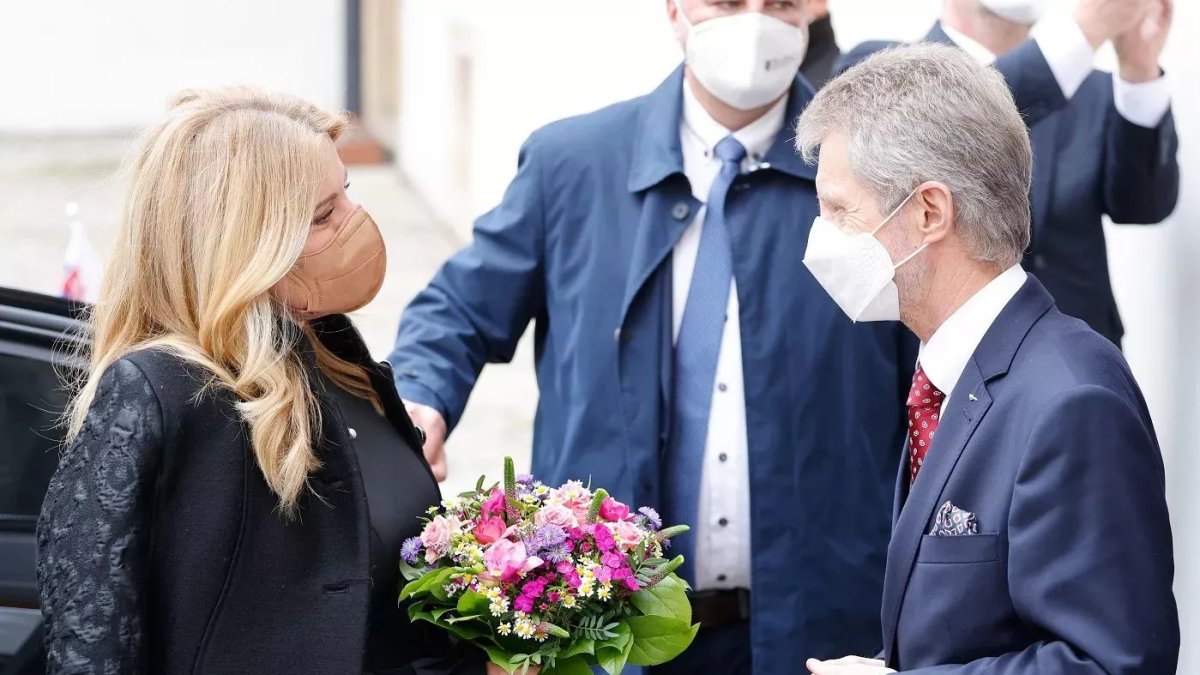 Zuzana Čaputová a Miloš Vystrčil.