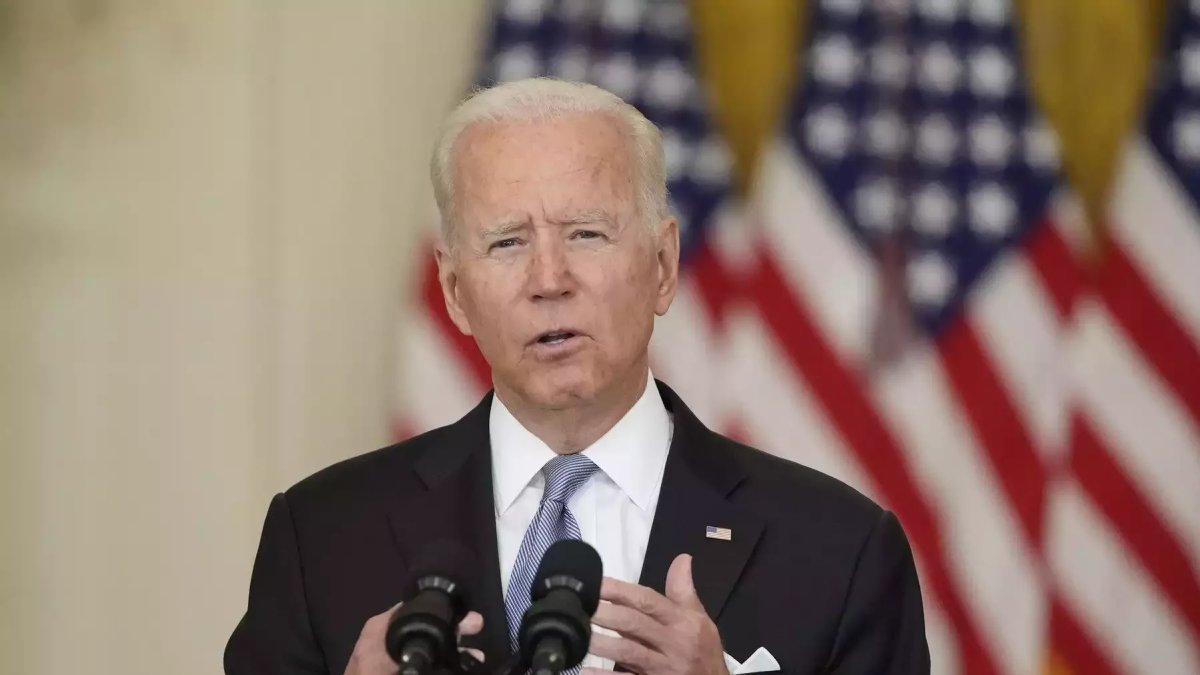 Joe Biden promluvil k situaci v Afghánistánu. (16.8.2021)