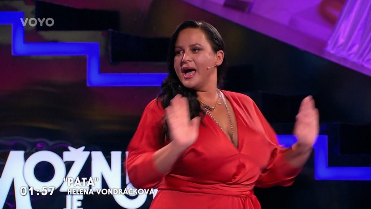Jitka Čvančarová v pořadu Možné je všechno.