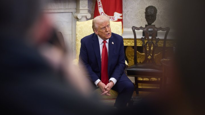 Donald Trump (21. února 2025).