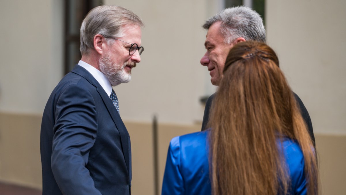 Eva Decroix vystřídala Pavla Blažka v čele ministerstva spravedlnosti. (10.6.2025)