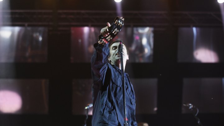 Liam Gallagher z Oasis. 