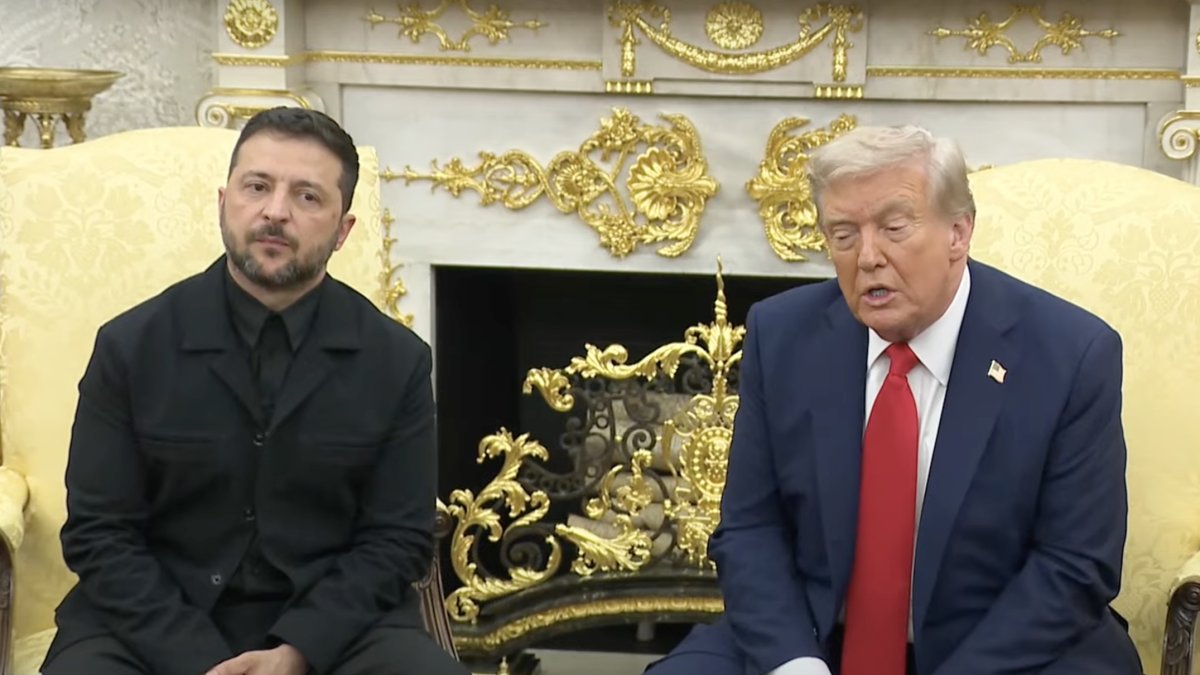 Donald Trump a Volodymyr Zelenskyj se setkali v Bílém domě. (18.8.2025)