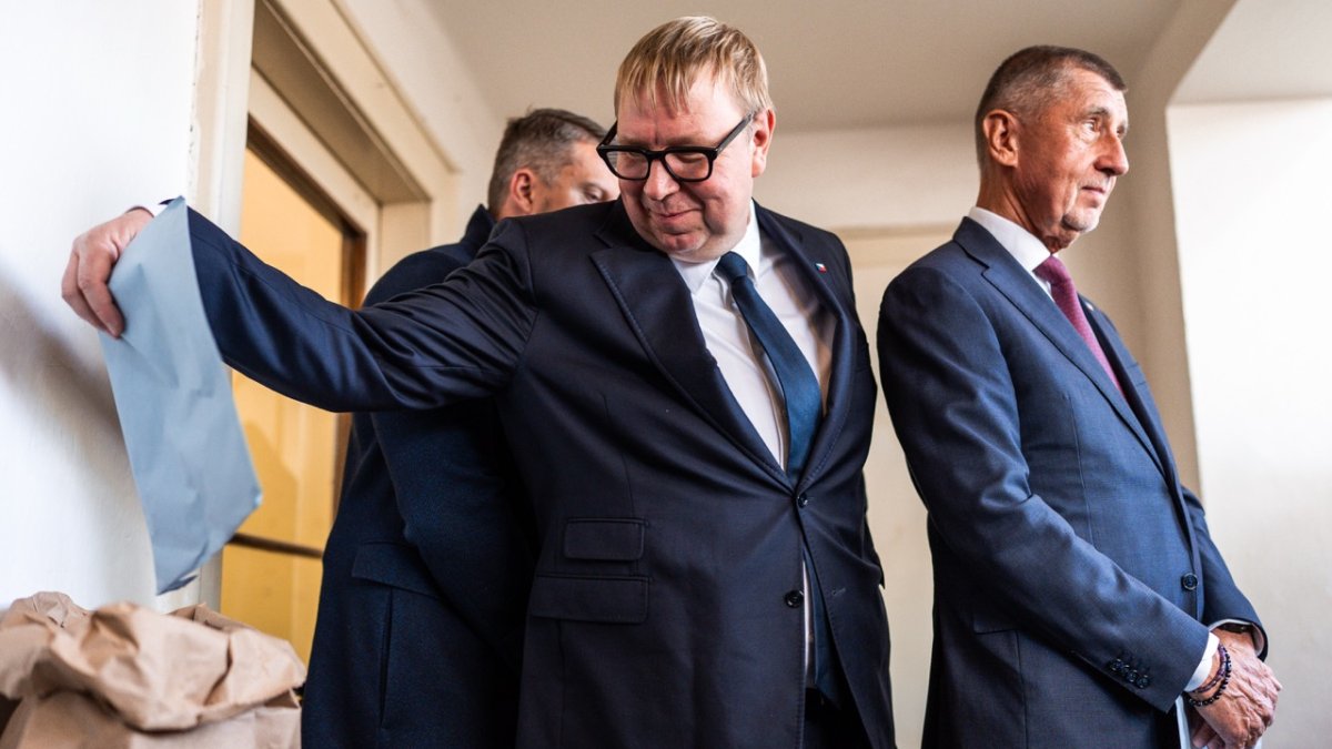 Aleš Juchelka a Andrej Babiš