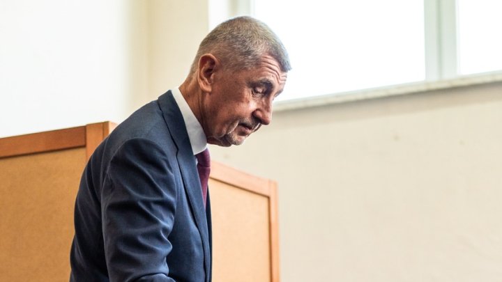 Andrej Babiš odevzdal hlas ve sněmovních volbách. (3.10.2025)