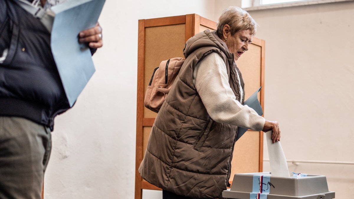 Volby, ilustrační fotografie. 