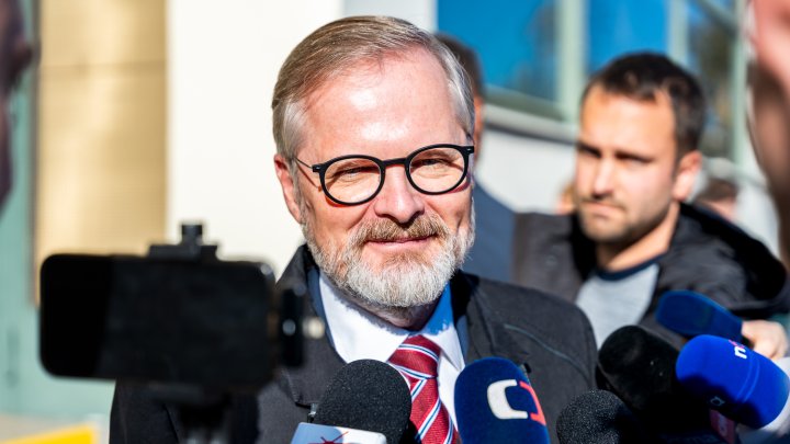 Petr Fiala odvolil v Brně. (3.10.2025)